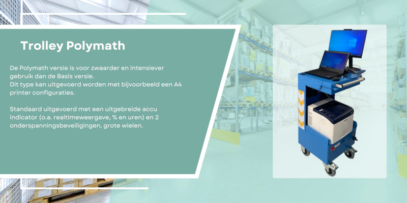 Mobiele werkplek Polymath