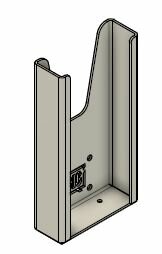 Passive readable front cradle for Honeywell CT40/C45 for use w/ protective boot.