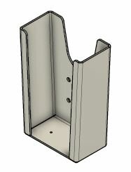 Passive readable front cradle for Zebra MC93xx for use w/ protective boot