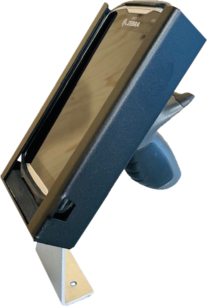 Passive readable front cradle for Zebra TC52/TC57 for use w/ protective boot and pistol grip